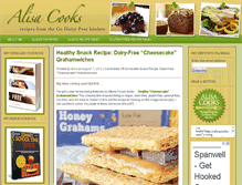 Tablet Screenshot of alisacooks.com